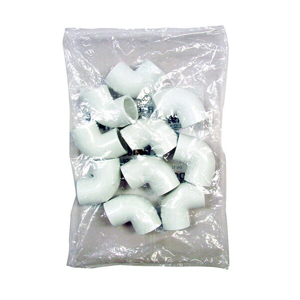 Charlotte Pipe Schedule 40 1/2 in. Slip X 1/2 in. D Slip PVC Elbow 1 pk